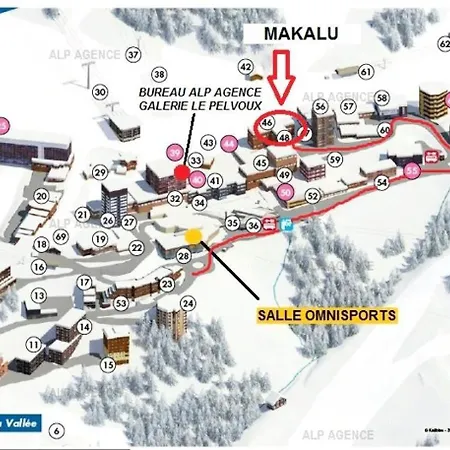 Appartement Résidence Le Makalu - 2 Pièces Pour 5 Personnes 534